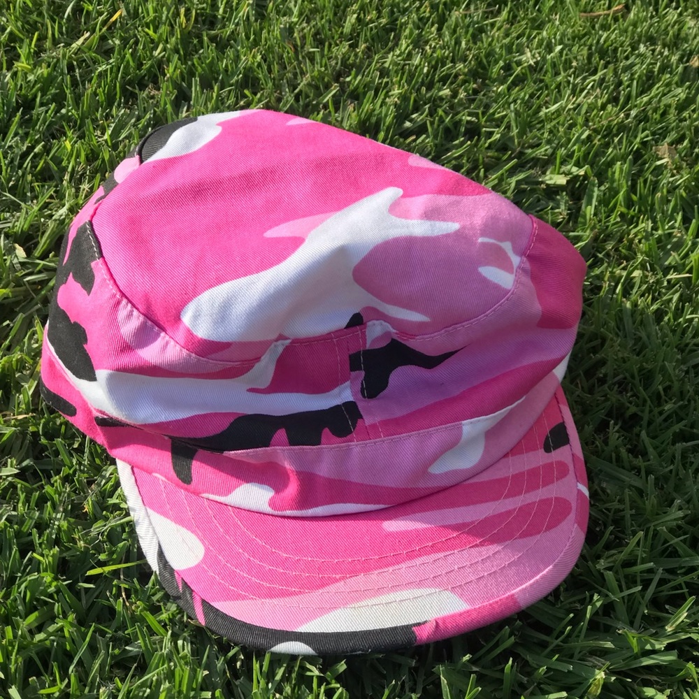Pink Camo Hat